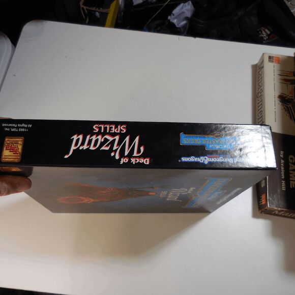 Advanced Dungeons Dragons Wizard Spell Cards 2nd Edition BOX ONLY! - Picture 7 of 7